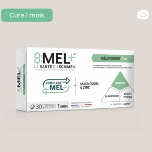 Complexe MEL+ Mélatonine 1mg